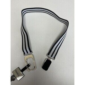 Decoded - Women’s Stretchable Belt - Black & White - Casual Wear Belt - Size S/M